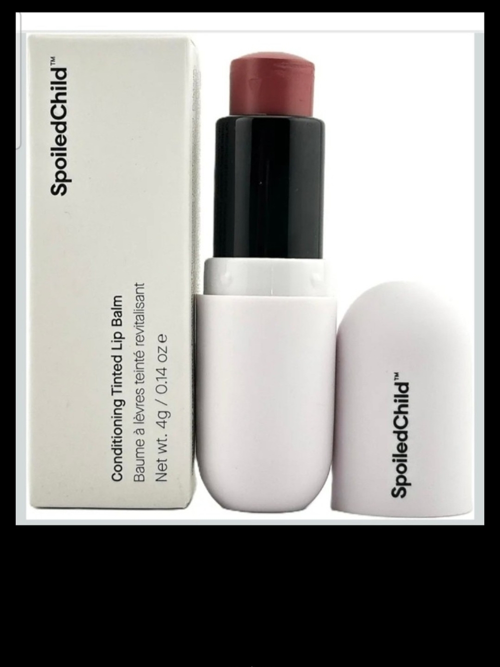 Spoiled Child Conditioning Tinted Lip Balm 
Shade : Plum